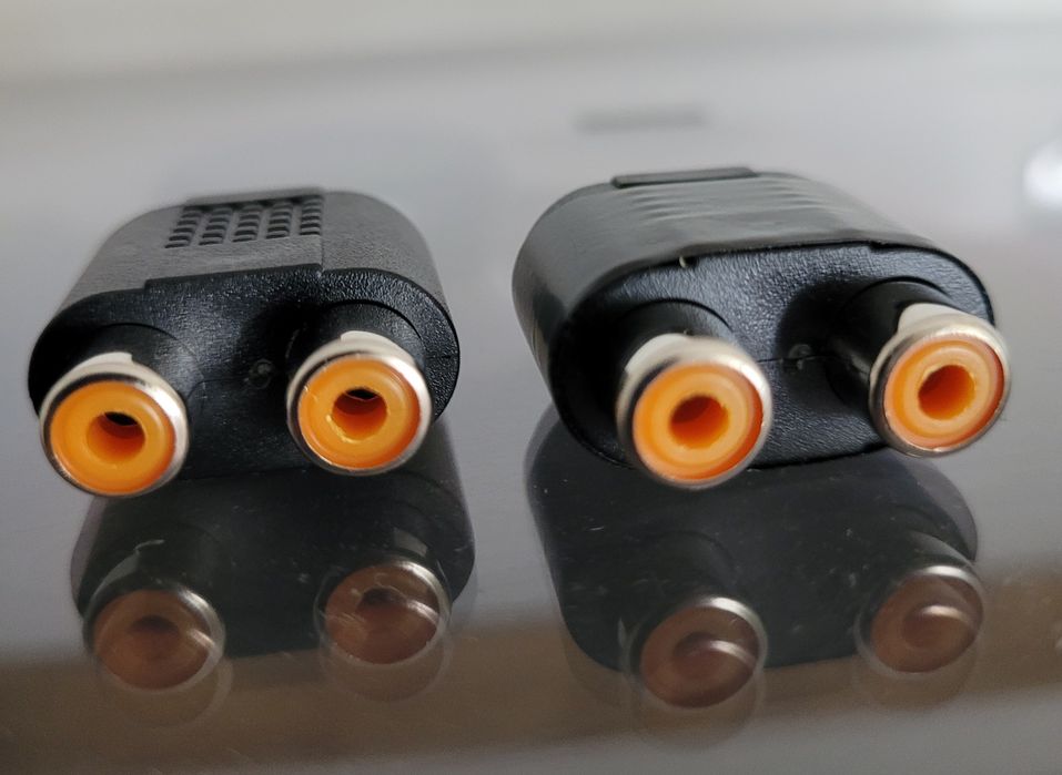 Adaptador/Conversor de tomadas RCA - Preço inclui portes CTT423806871841034243