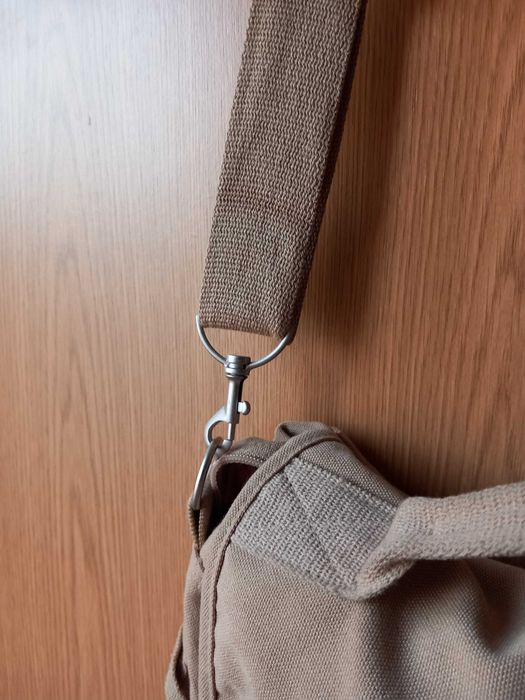 Mala/Bolsa "BERG" Camel - Excelente Estado