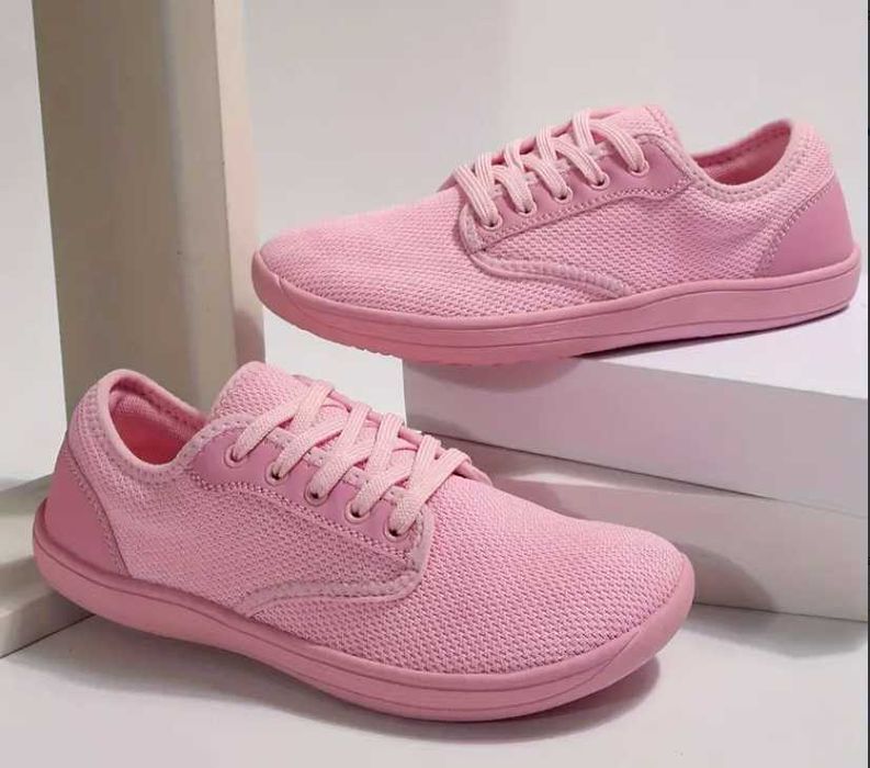 Różowe buty sportowe, oddychające rozmiar 38,5
