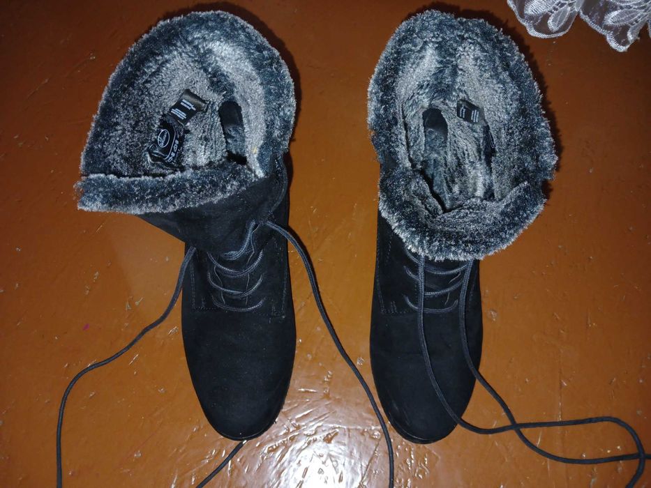 Ботінки замшеві зимові