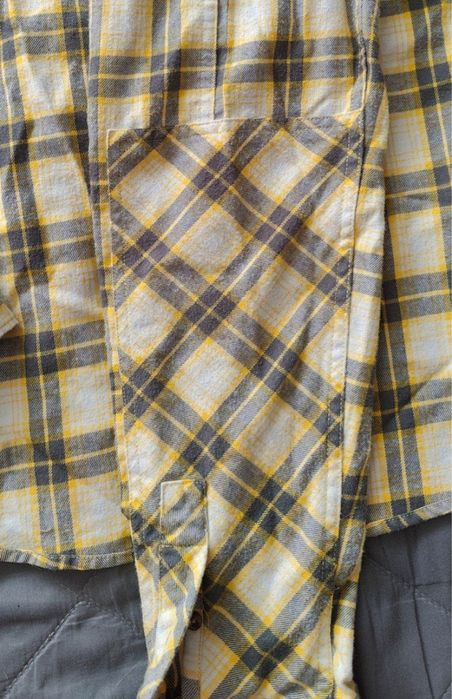 Сорочка Oakley Light Flannel Plaid Button Front Long Sleeve Shirt - Men's Small