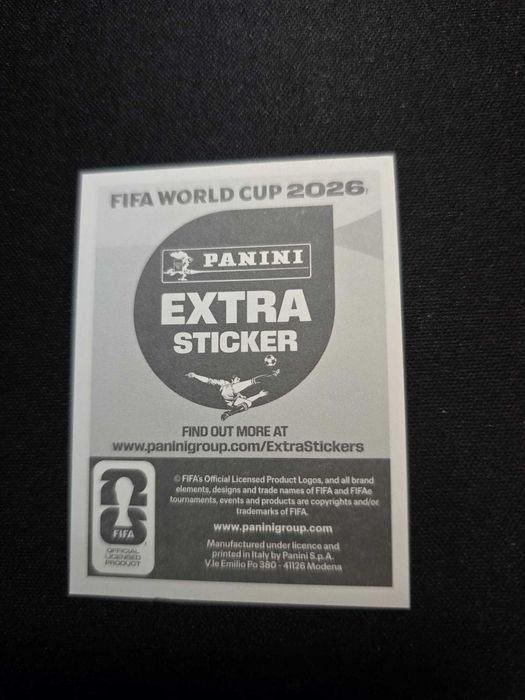 Extra sticker Gold Mbappe - Panini Fifa World Cup 2026