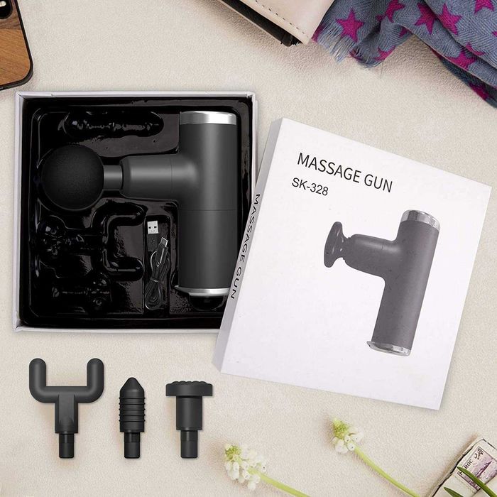 Mini pistolet do masażu