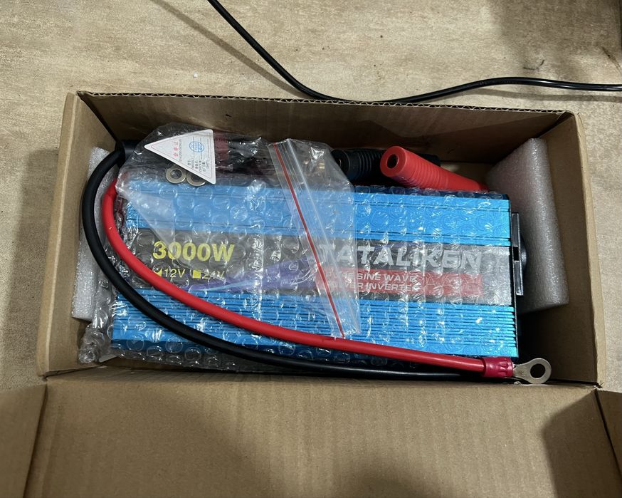 ДБЖ комплект Інвертор + АКБ LiFePo4 + зарядний пристрій 20а Tataliken