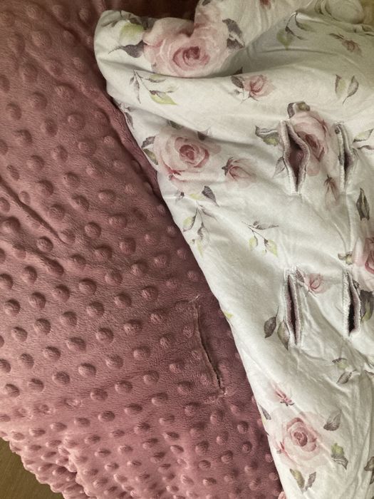 Wózek Bebetto z motywem kwiatowym + GRATISY