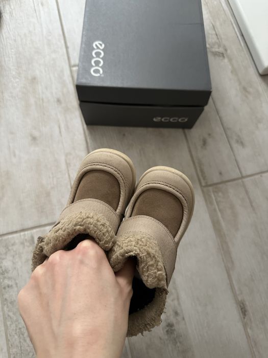 Зимові черевики ecco для дівчинки