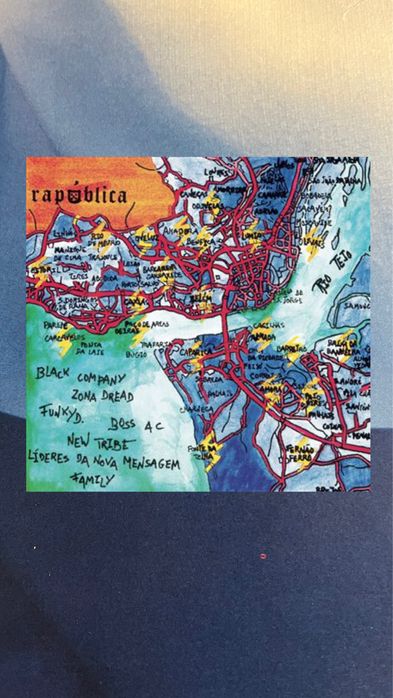 Vinil Compilaçao Rapublica boss ac black company hip hop tuga rap NOVO