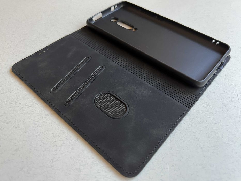 Xiaomi Mi 9T, Mi 9T Pro чохол книжка шкіра слоти для карт магніт чехол