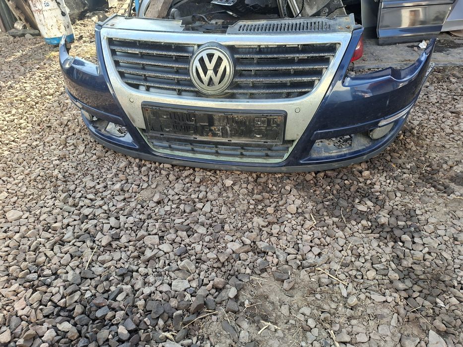 Volkswagen Passat b6 zderzak przód pdc z czujnikami LD5Q