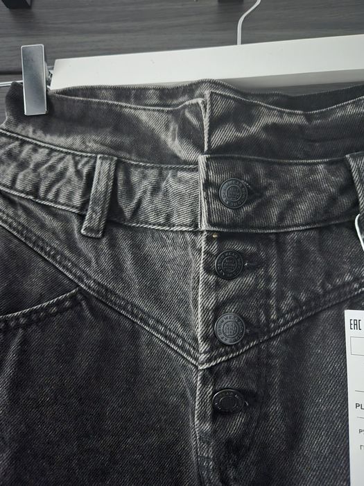 Jeansowa spódnica z wysokim stanem, Mohito rozm. 34