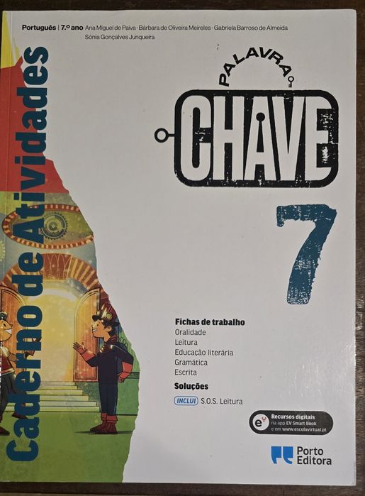 Palavra Chave7 - Caderno de Atividades + S.O.S. Leitura - 7⁰ Ano