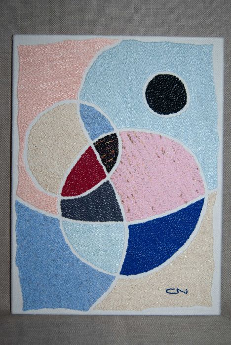 Вишита картина "Абстракція"