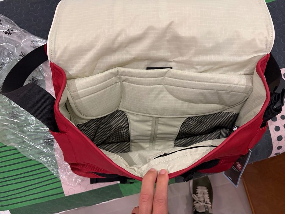 Mala de Ombro/Mensageiro Crumpler - Vermelha (Nova!)