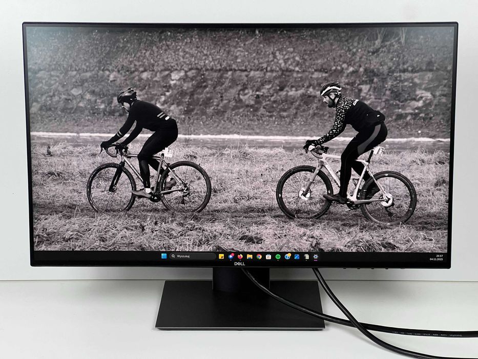 Monitor Dell U2419H InfinityEdge ładny, sprawny + kable