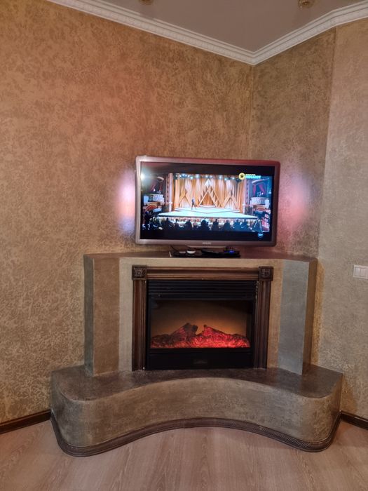 Погодинно, подобово  2к кв на Осокорках с джакузі та каміном.