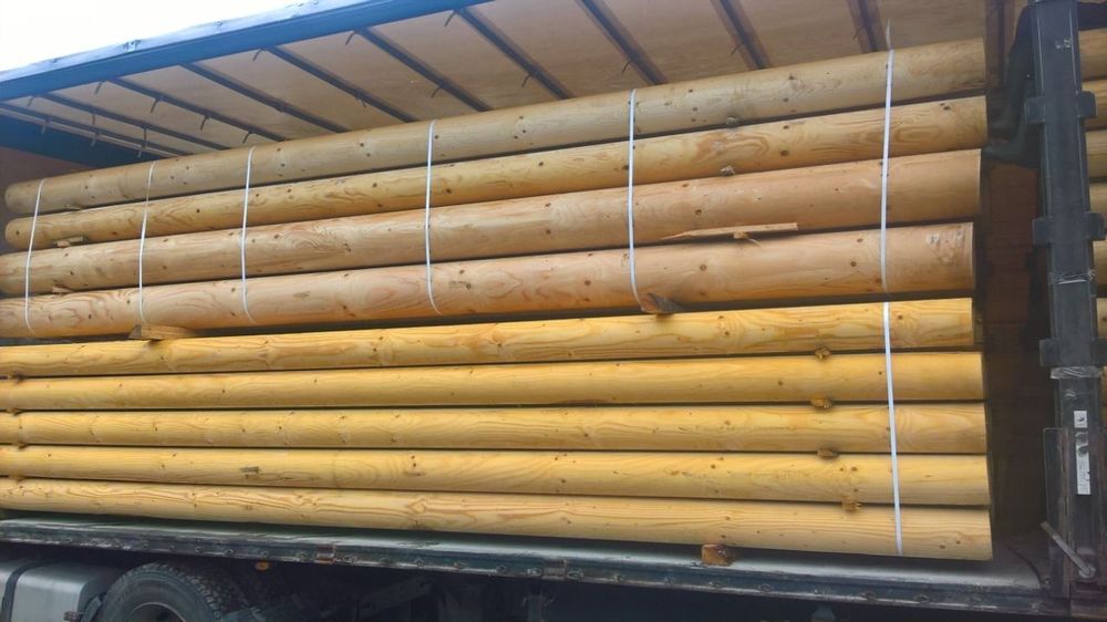 Брус оциліндрований