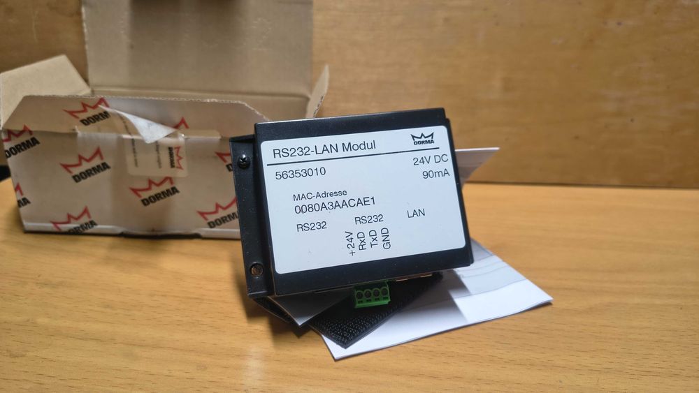 DORMA RS232-Lan-Modul