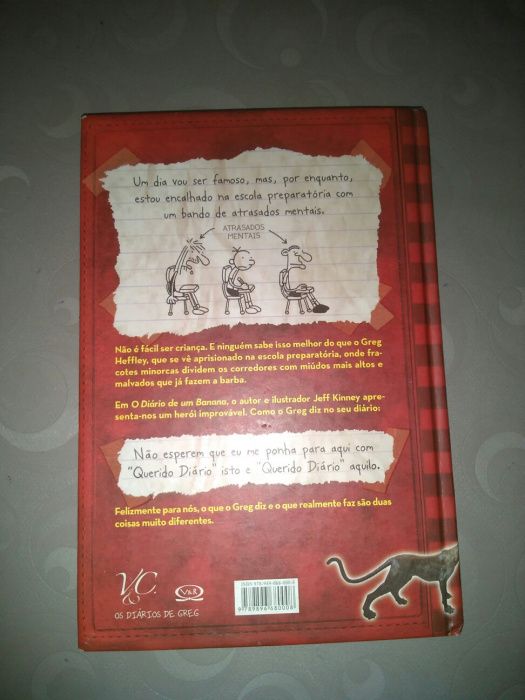 Livro Diário de um Banana