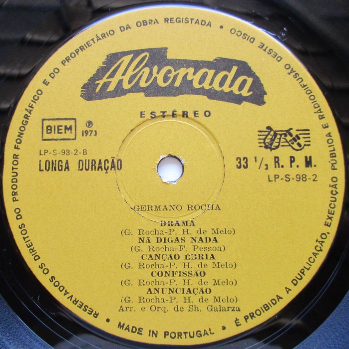 Germano Rocha - - - - - Germano Rocha - - - - - LP