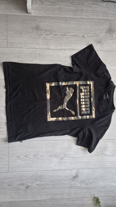 męski czarny t-shirt PUMA rozm S