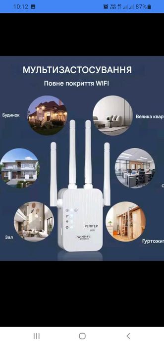 Підсилювач Wi-Fi новий