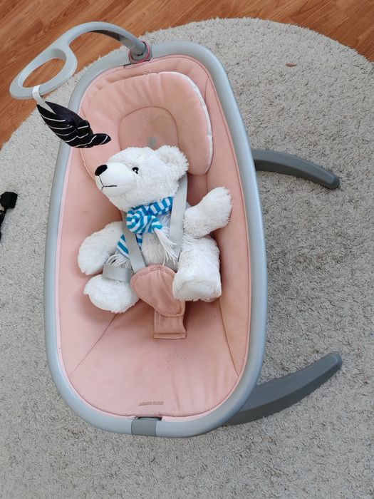 Kikka boo Spinny Pink заколисувач крісло-качалка