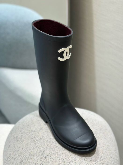 Gumowe kalosze Chanel ! Premium 36-41! Cały komplet