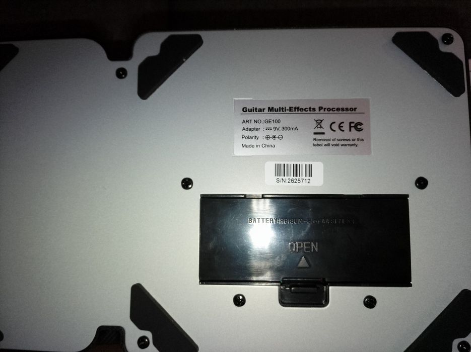 Pedaleira Mooer GE100