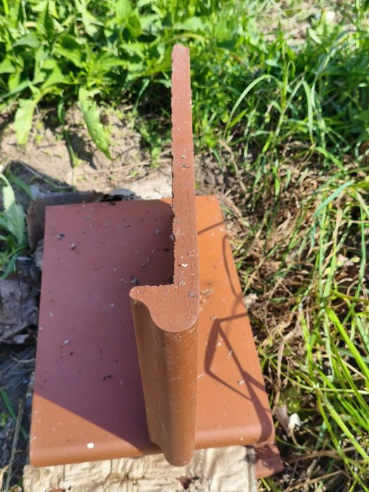 Cokół klinkierowych, parapet