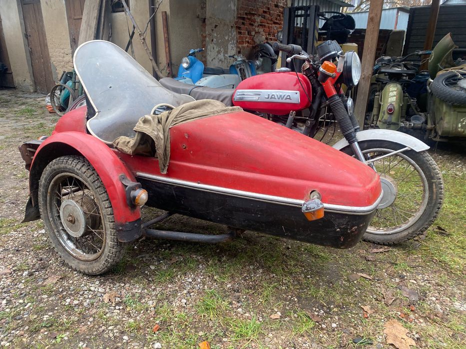 Jawa 350 z wózkiem bocznym zarejestrowana w Polsce / jawa velorex