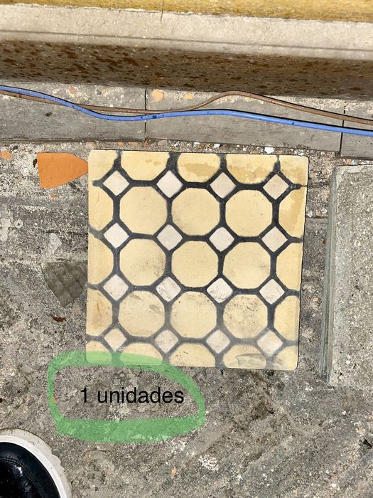 Azulejos hidráulico antigos novos