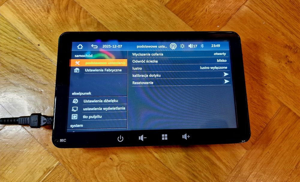 Wyświetlacz CarPlay AndroidAuto Po Polsku Komplet Nowy Tanio