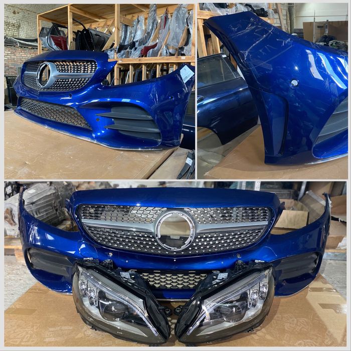 Бампер мерседес 205 передний задний AMG avantgarde рестайлинг