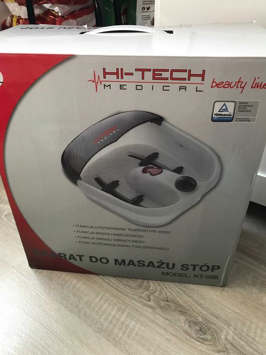 aparat do masażu stóp masażer elektryczny woda bąbelki urządzenie
