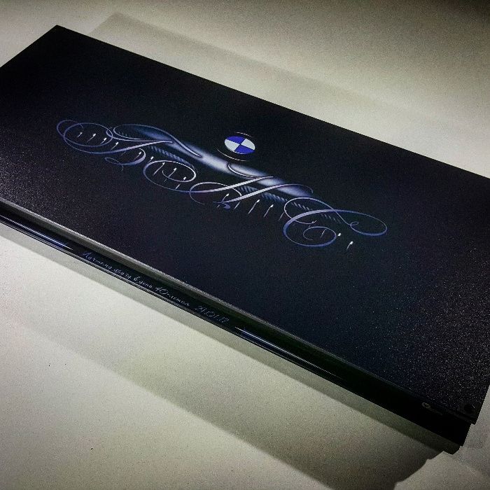 Нарды из стекла каленого. Инициалы и дизайн под заказ. Art-limit.