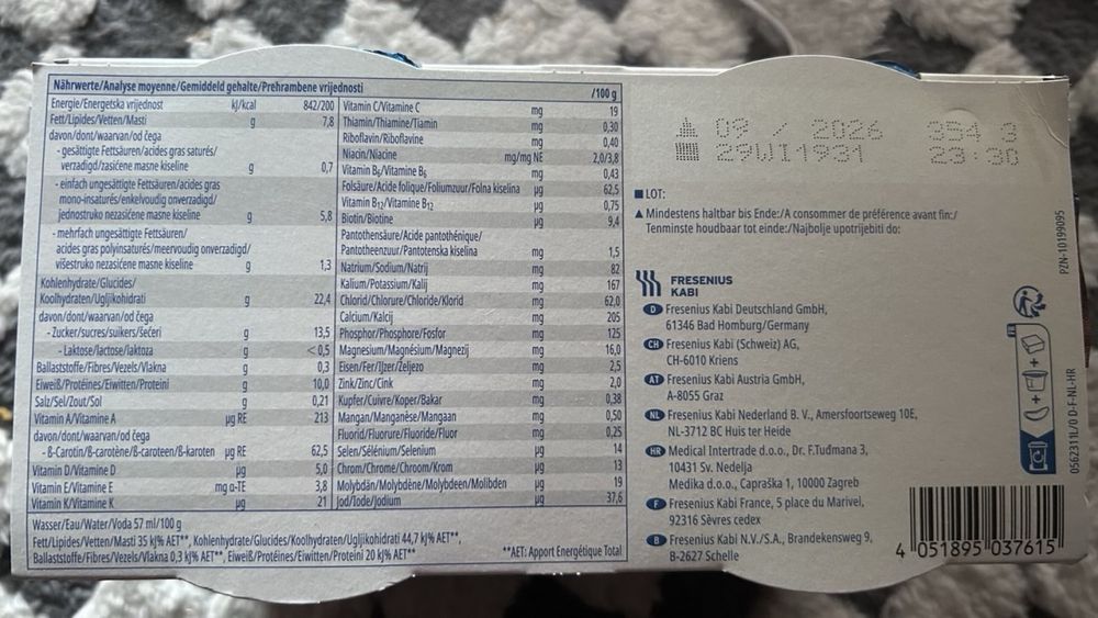 Fresubin 2 KCAL Crème