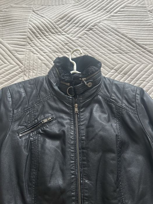 Kurtka damska, skóra naturalna, rozmiar M