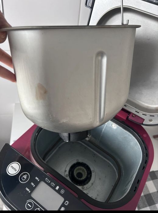 Maquina de fazer pão com e sem gluten moulinex