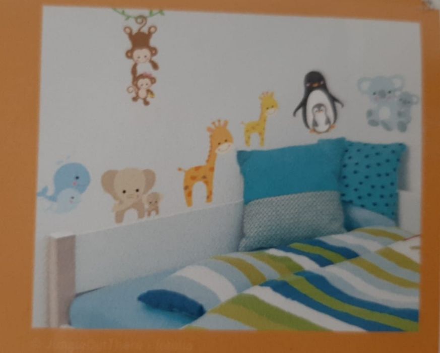 Sticker Kids - Autocolantes parede 
Animais - Novo