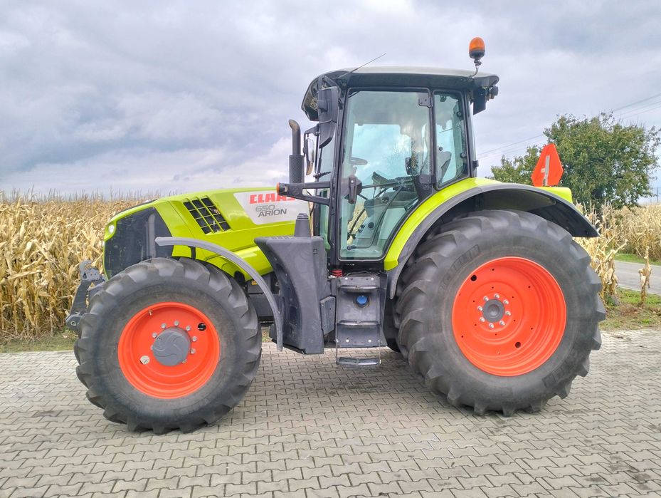 Claas Arion 650, 1 właściciel, dla rolnika ryczałtowego, umowa kupna