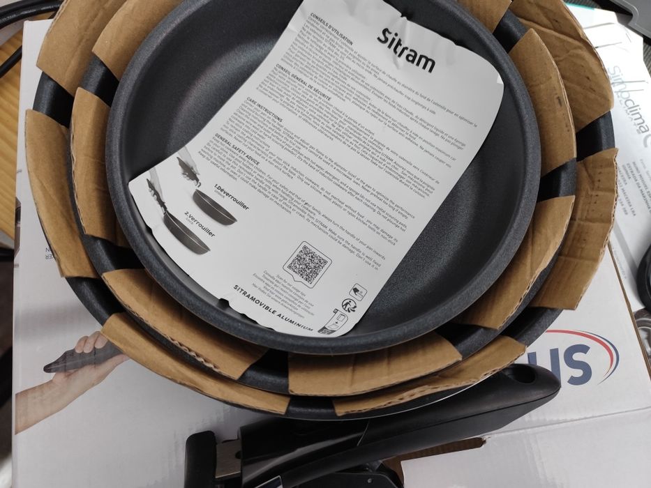 Conjunto 3 frigideiras 20, 24 e 28cm