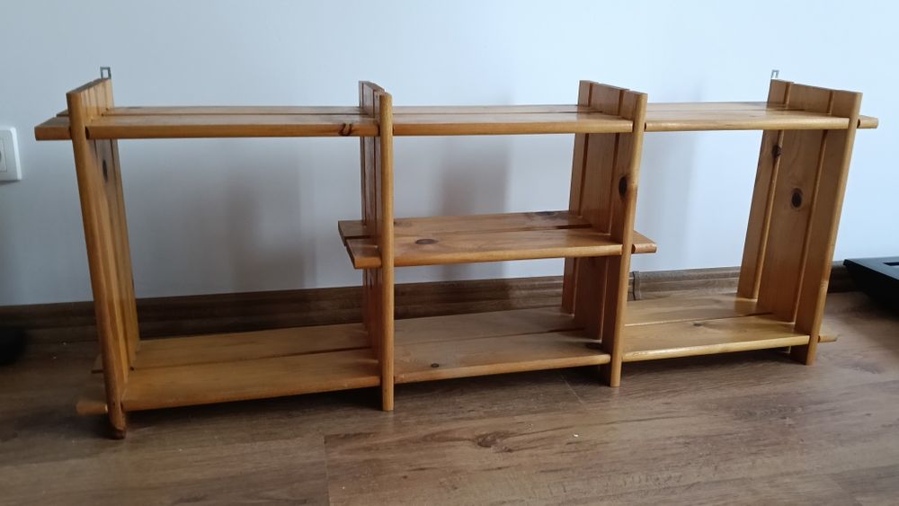 Półka sosnowa drewniana