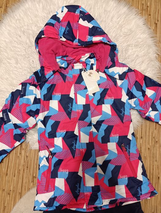 Зимовий термокомбінезон на флісі для дівчаток р.104,110,116,122,128