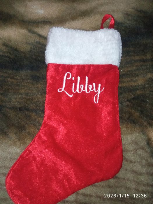 Новогодний носок для подарков
