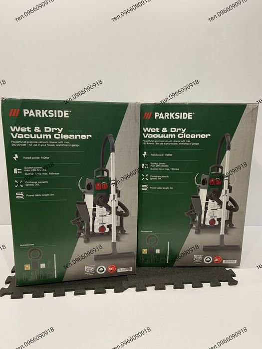 АКЦІЯ Пилосос, пилесос, строительный пылесос, будівельний 30л Parksidе