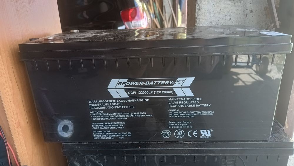 Akumulator Bateria AGM EPS 230Ah 12 V 200 A