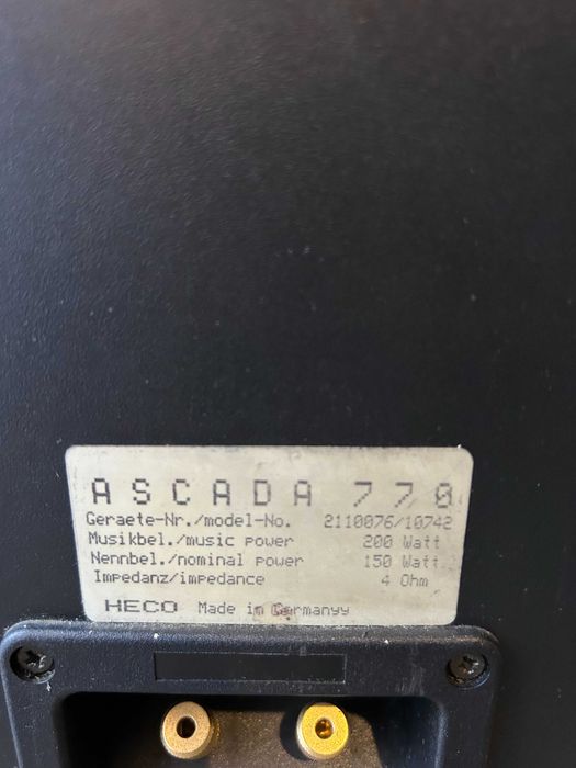 Акустична система Heco Ascada 770