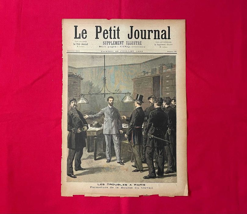 Gravuras e Ilustrações do "Le Petit Journal" - 1893