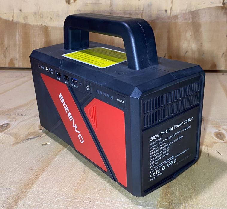 Портативна електростанція BIZEWO, резервний акумулятор, павербанк