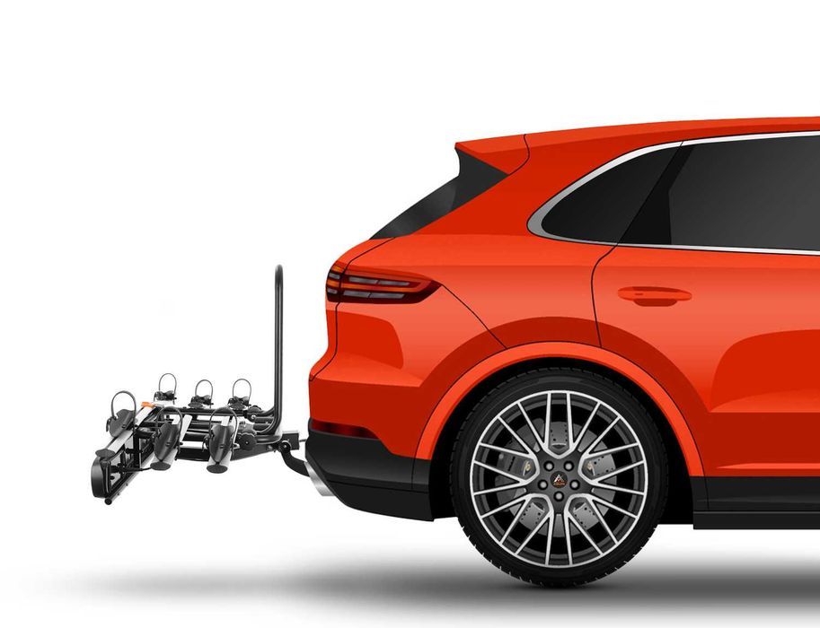 Platforma Rowerowa Bagażnik Rowerowy Aguri Active 3 Srebrny Czarny